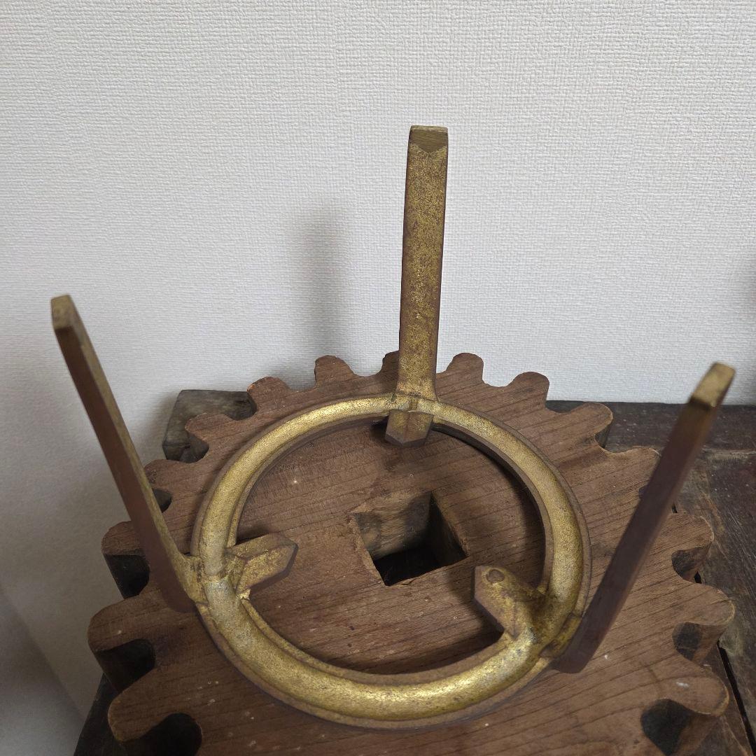 五徳 三つ足 3本足 竈子 五徳 鋳物 ぽってり 古道具