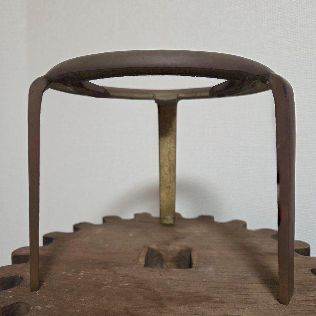 五徳 三つ足 3本足 竈子 五徳 鋳物 ぽってり 古道具