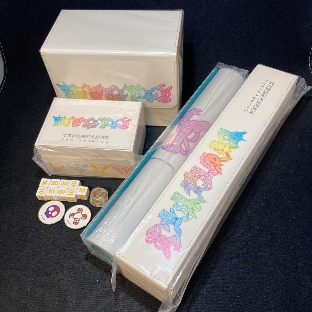 イーブイギフトボックス デッキケース ダメカン &ケース プレイマット&ケース イーブイギフトボックス デッキケース ダメカン &ケース プレイマット