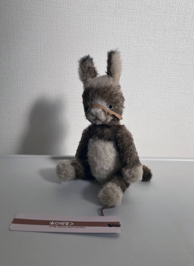 ロバ テディベア ぬいぐるみ 国内作家 アーティスト