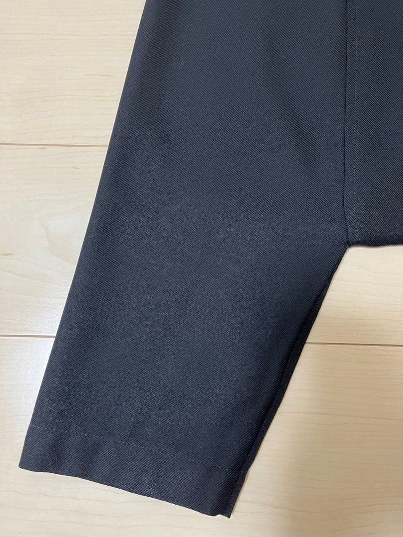 コムデギャルソンコムデギャルソン　吊りサルエルパンツ　ネイビー