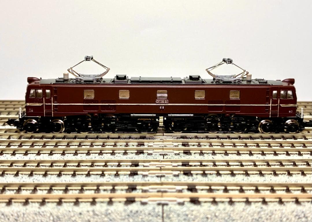 “EF58 61号機“と“サロンエクスプレス東京ファイナルモデル”のフルセット