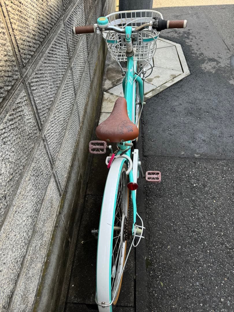 イオンバイク マハロジュニア 6段 24型 子供用自転車 グリーン 手渡しのみ