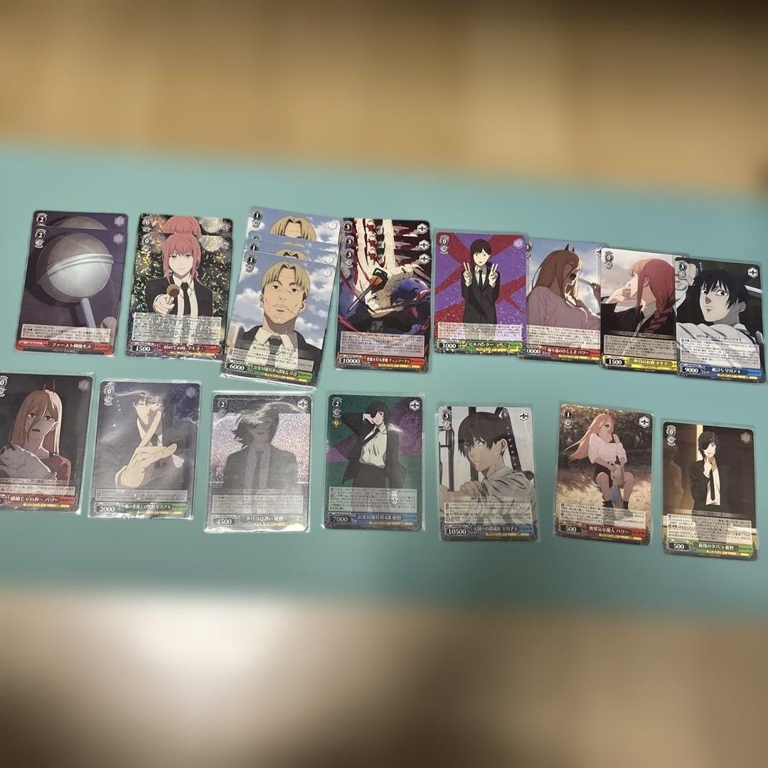 ヴァイスシュバルツ ストブ宝チェンソーマン デッキ 3連動やイベントSR