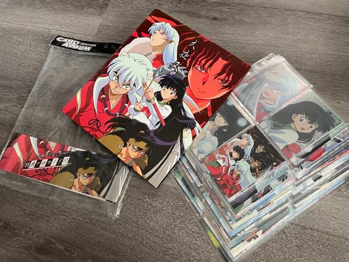 犬夜叉　ブロマイド　カード　コンプリート 超希少】 犬夜叉 ブロマイド トレカ カード 激レア 希少 当時物 16枚