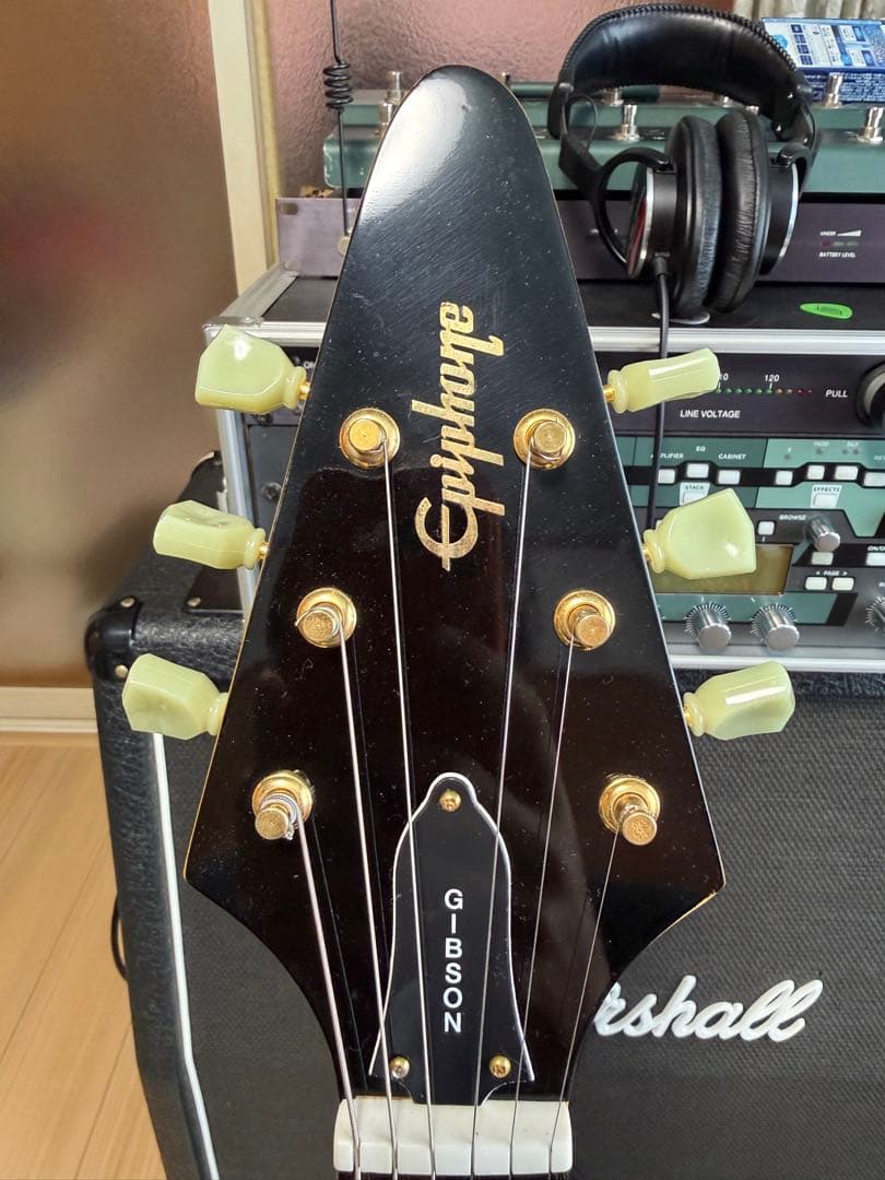 送料無料！エピフォン フライングV コリーナ 99年製 極上個体メンテナンス済