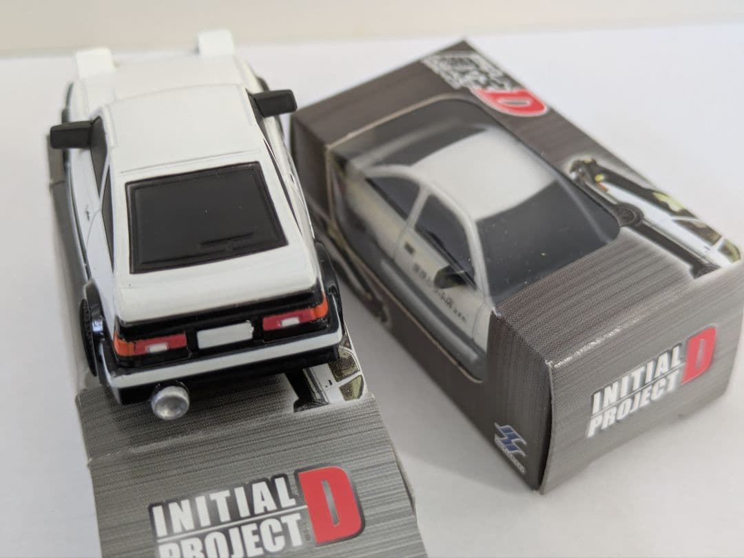 【激レア】頭文字D　イニシャルD　藤原とうふ店　チョロQ　箱付き　2個セット