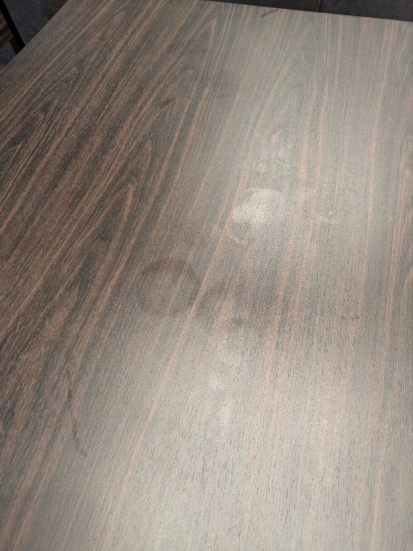 【引取限定】ダイニングテーブルチェア4脚セット　ダークブラウン