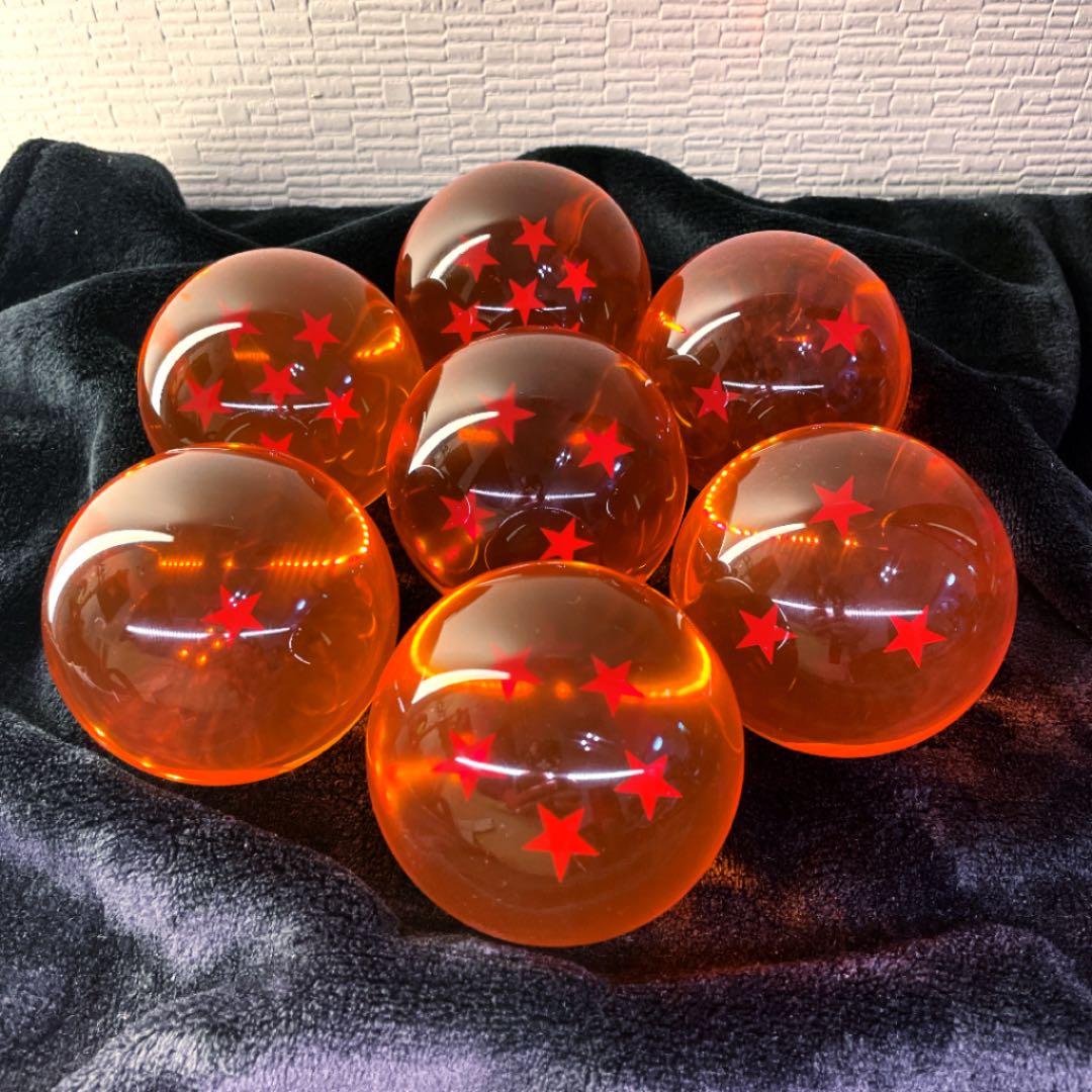 最安値☆ドラゴンボール レプリカ リアルサイズ 約7㎝ 7個コンプセット