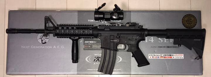美品 東京マルイ 次世代M4A1 カービン RAS (MWSカスタム)