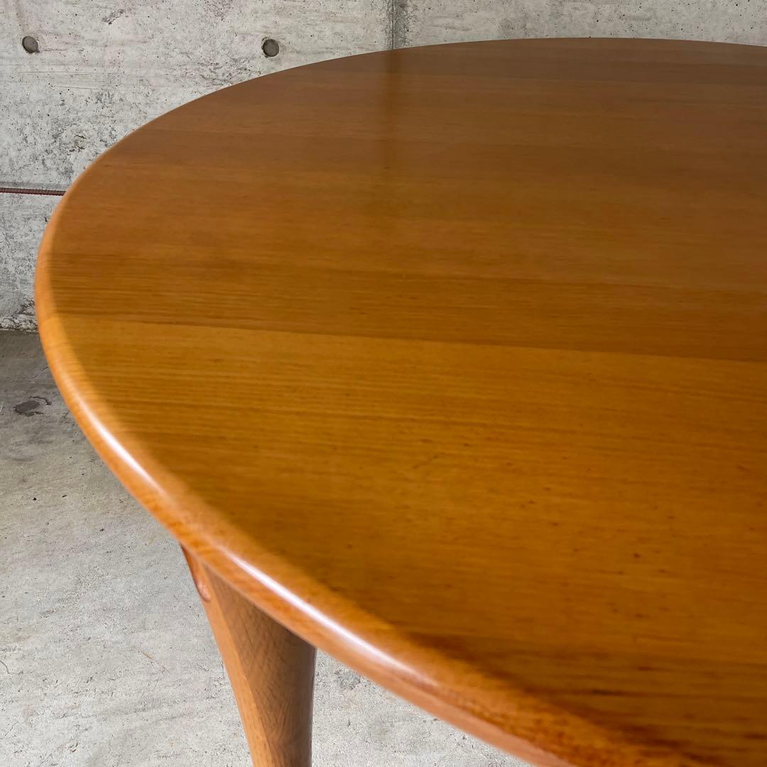 飛騨産業 キツツキ 侭 オーク材 北欧スタイル　ナチュラル円形ダイニングテーブル