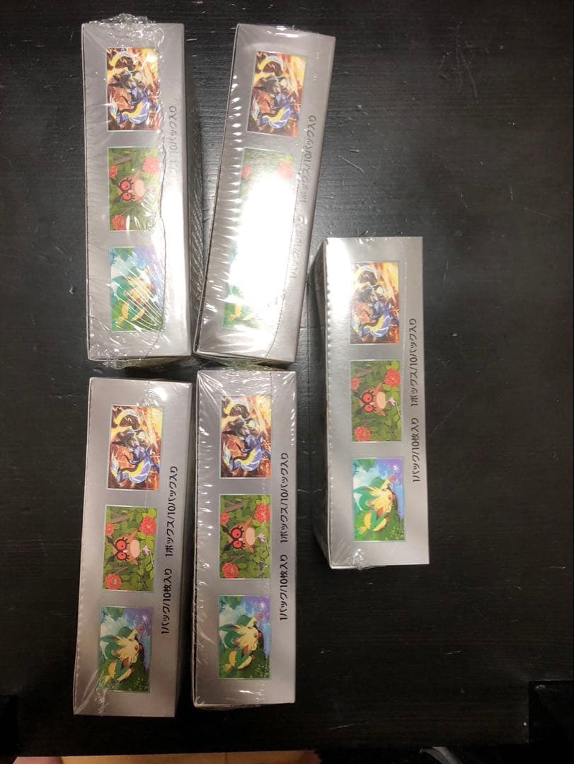 ポケモンカード テラスタルフェスex ロケット団の栄光 各5BOXシュリンク付き