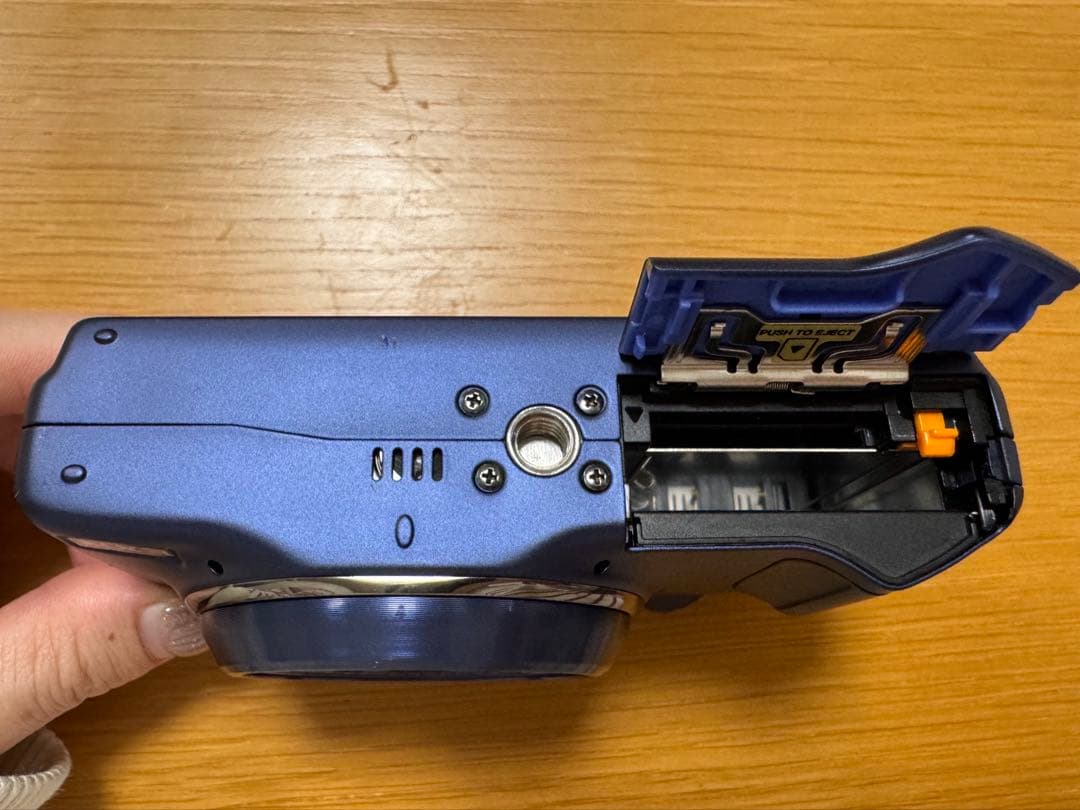 ジャンク品 Fujifilm FinePix F900EXR ネイビーブルー