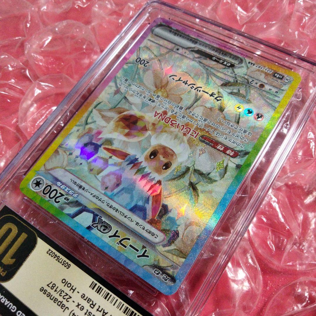 CGC10 ブラック PRISTINE イーブイex SAR 223/107