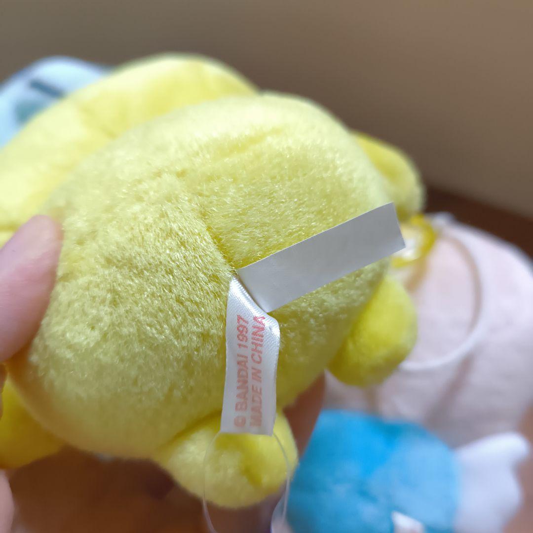 当時物　バンダイ　たまごっち　ぬいぐるみ　てんしっち　まめっち　ぎんじろっち