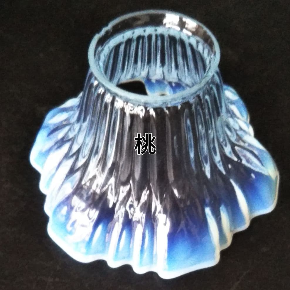 Murano Glass ムラノ カット 大型 花瓶 オリジナルムラノグラスの花瓶