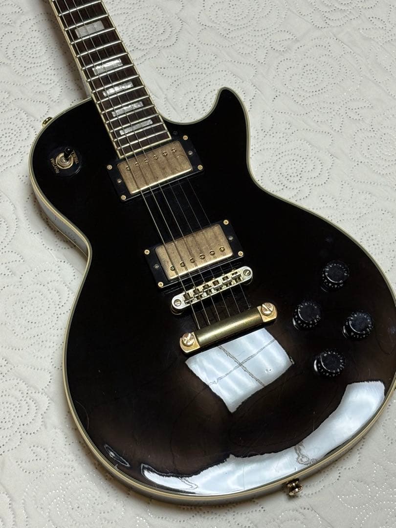 Blitz by AriaProII レスポール カスタムタイプ ブラック