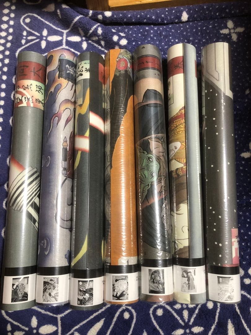 スターウォーズ　星間大戦絵巻　浮世絵ポスター　7種セット スター・ウォーズ 浮世絵ポスター「星間大戦絵巻 惑星ホスの戦い