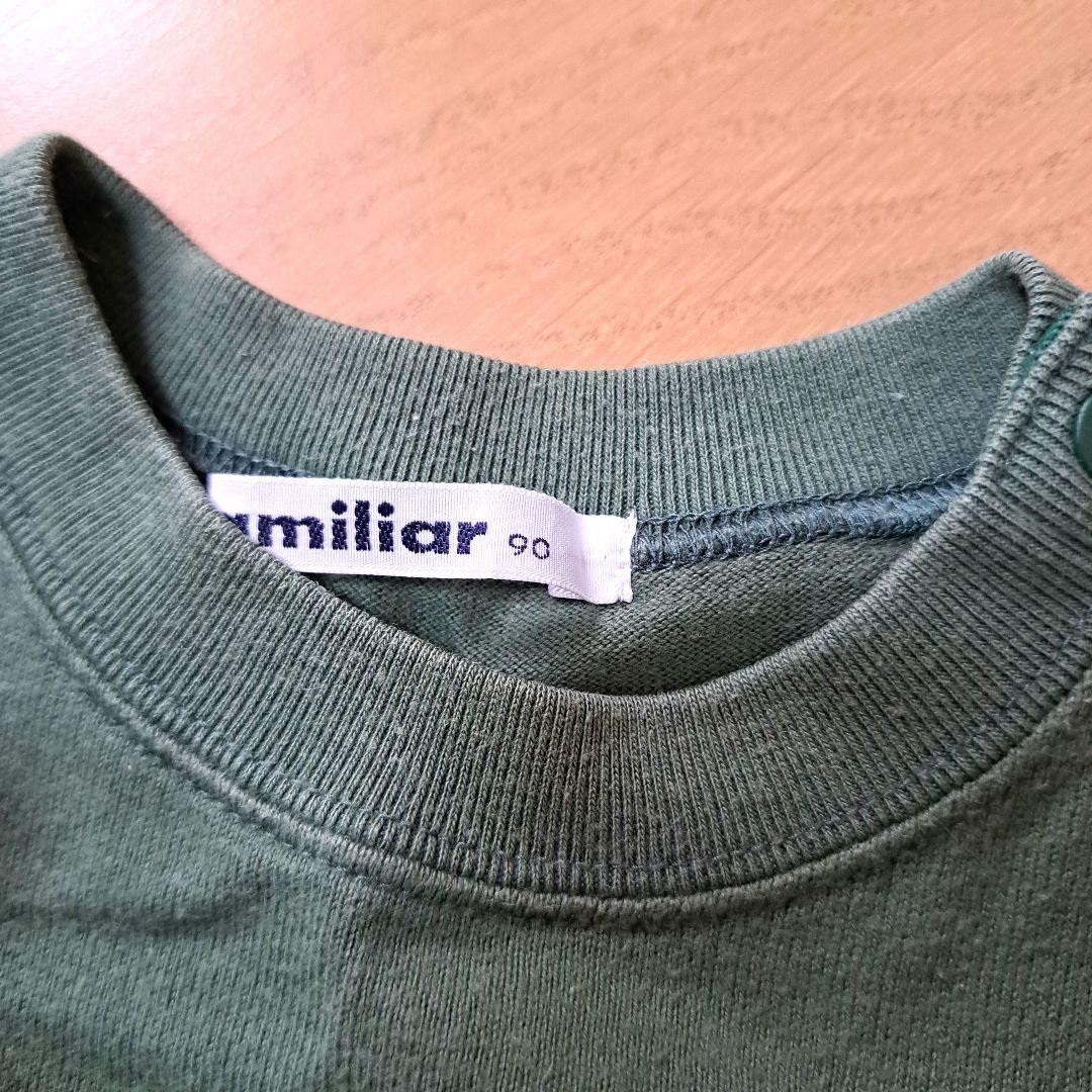 familiar ファミリア Tシャツ 長袖 ロンT 90 - メルカリ