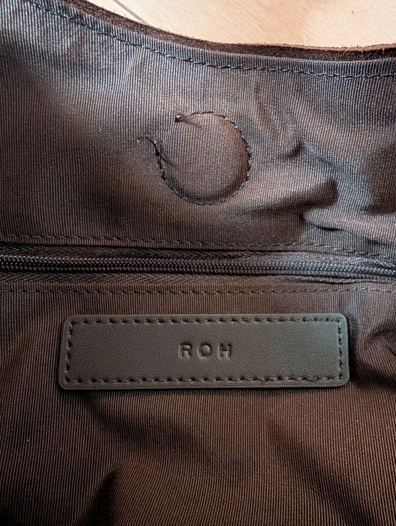 ROH SEOUL Pulpy hobo bag Suede ブラウン