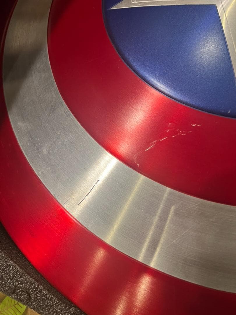 海外製作　実寸　1/1　マーベル　キャプテンアメリカ シールド 金属製