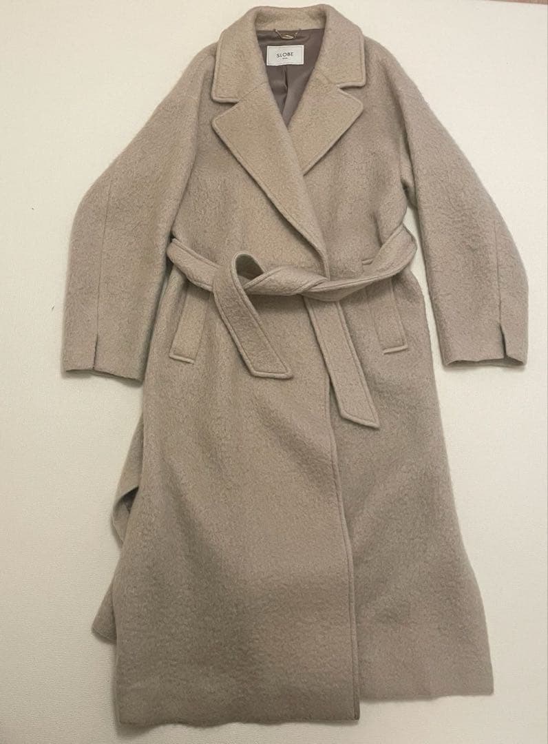 SLOBE IENA スローブイエナ モヘヤシャギーコート