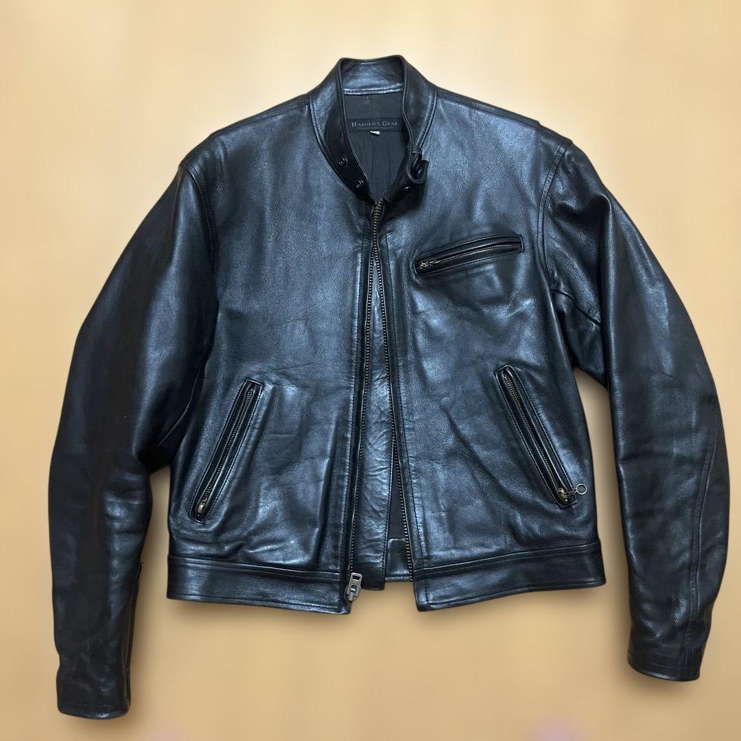 ハロルズギア Single Riders ホースレザー／ライディングジャケット