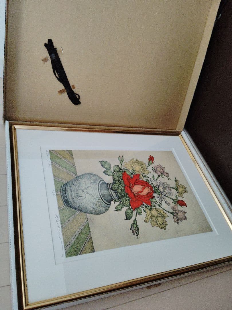 ☆未使用☆　服部和三郎　限定　リトグラフ　エディションNo.　サイン入り