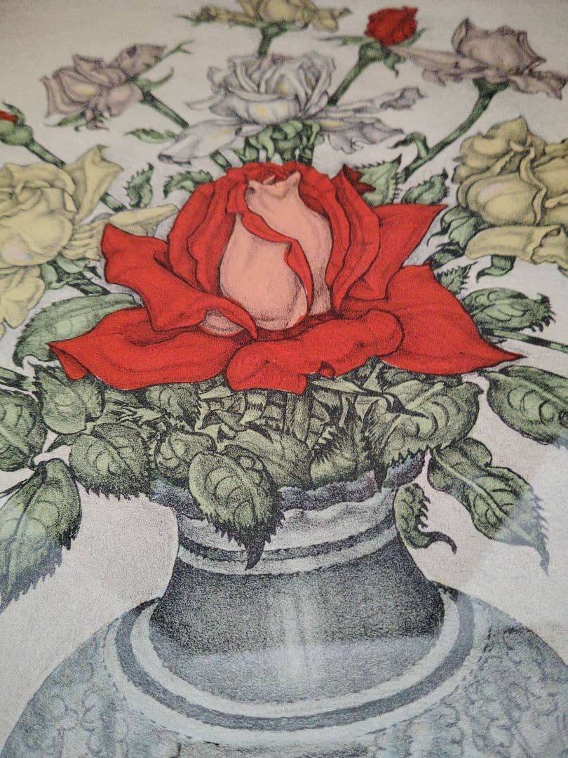 ☆未使用☆　服部和三郎　限定　リトグラフ　エディションNo.　サイン入り