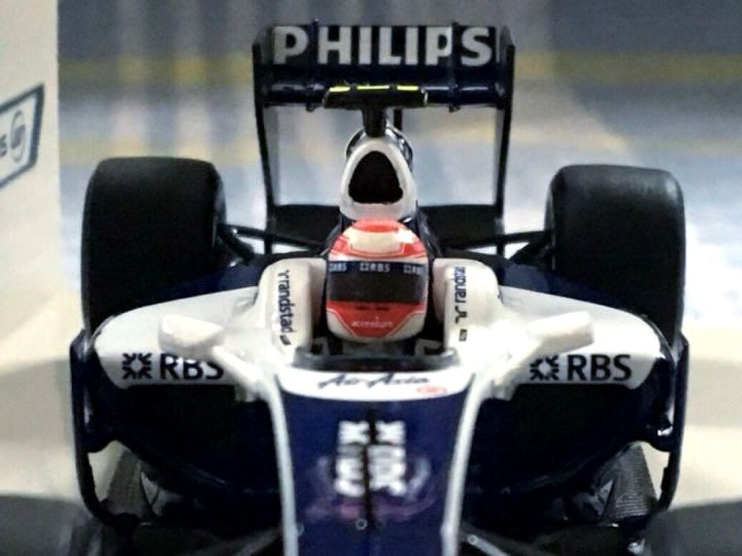 ミニチャンプス 1/43 ウィリアムズ・トヨタ FW31 中嶋一貴