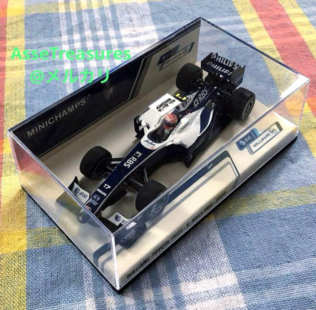 ミニチャンプス 1/43 ウィリアムズ・トヨタ FW31 中嶋一貴