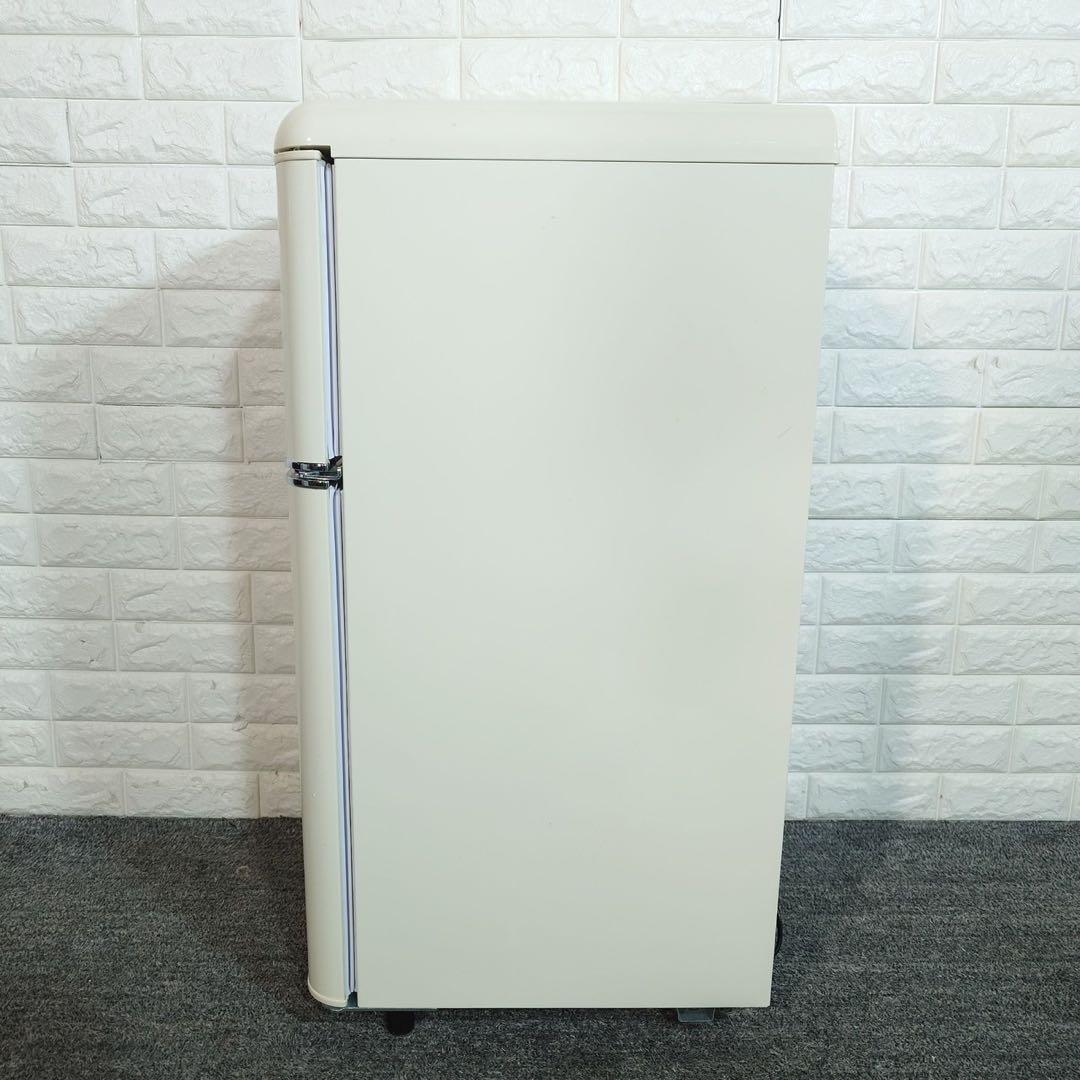 アイリスオーヤマ 冷蔵庫 PRR-082D-W 81L 2024年製 B107