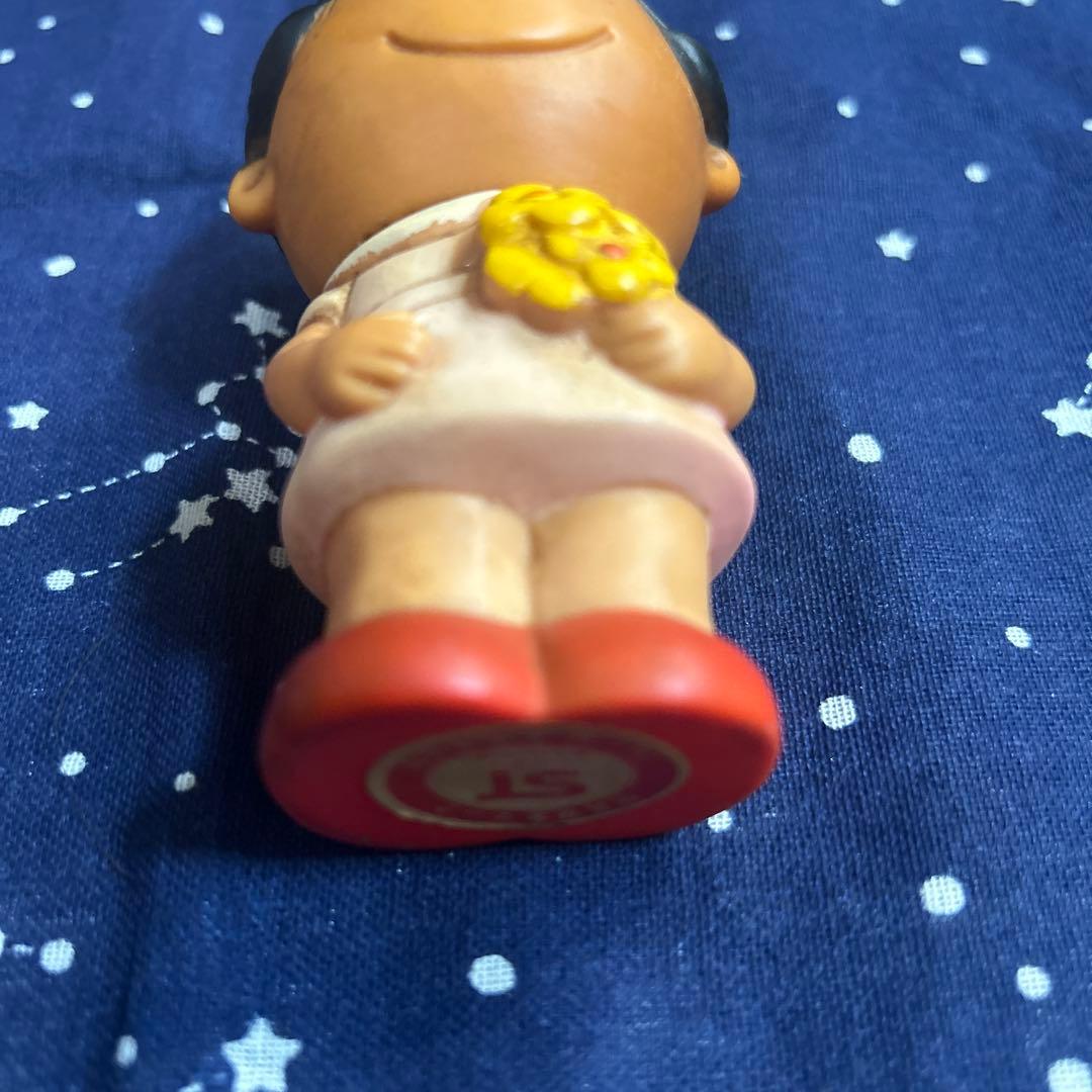 ⭐️希少⭐️昭和レトロ　サザエさん　タカラ　ワカメちゃん　貯金箱　ソフビ　磯野ワカメ