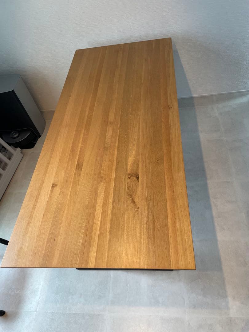 無垢オーク　ダイニングテーブル