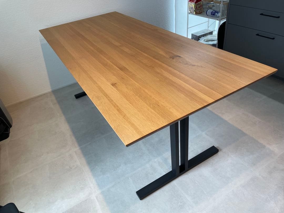 無垢オーク　ダイニングテーブル