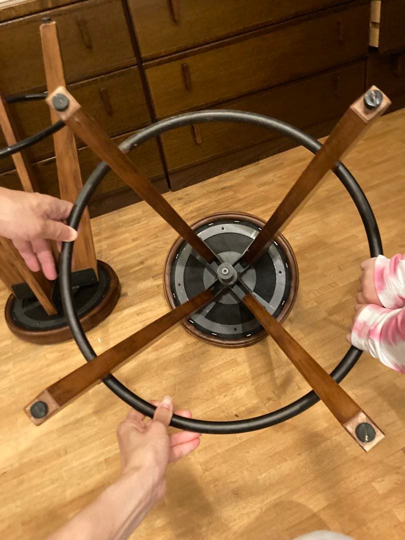 ジャーナルスタンダードファニチャー シノン ハイスツール レザー 昇降式①