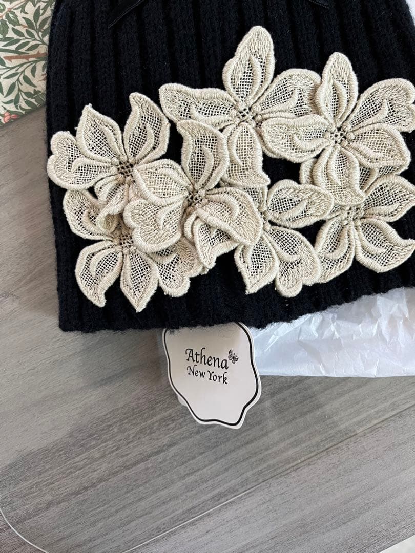 アシーナニューヨークジャスミンニット帽子24AW - メルカリ