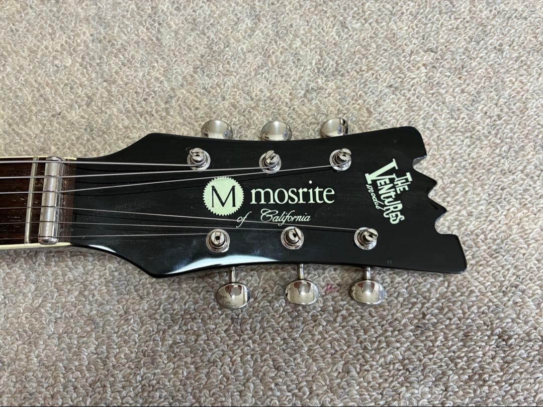 □モズライト国産黒雲製グレードの高いSC65 ベンチャーズモデル 演奏