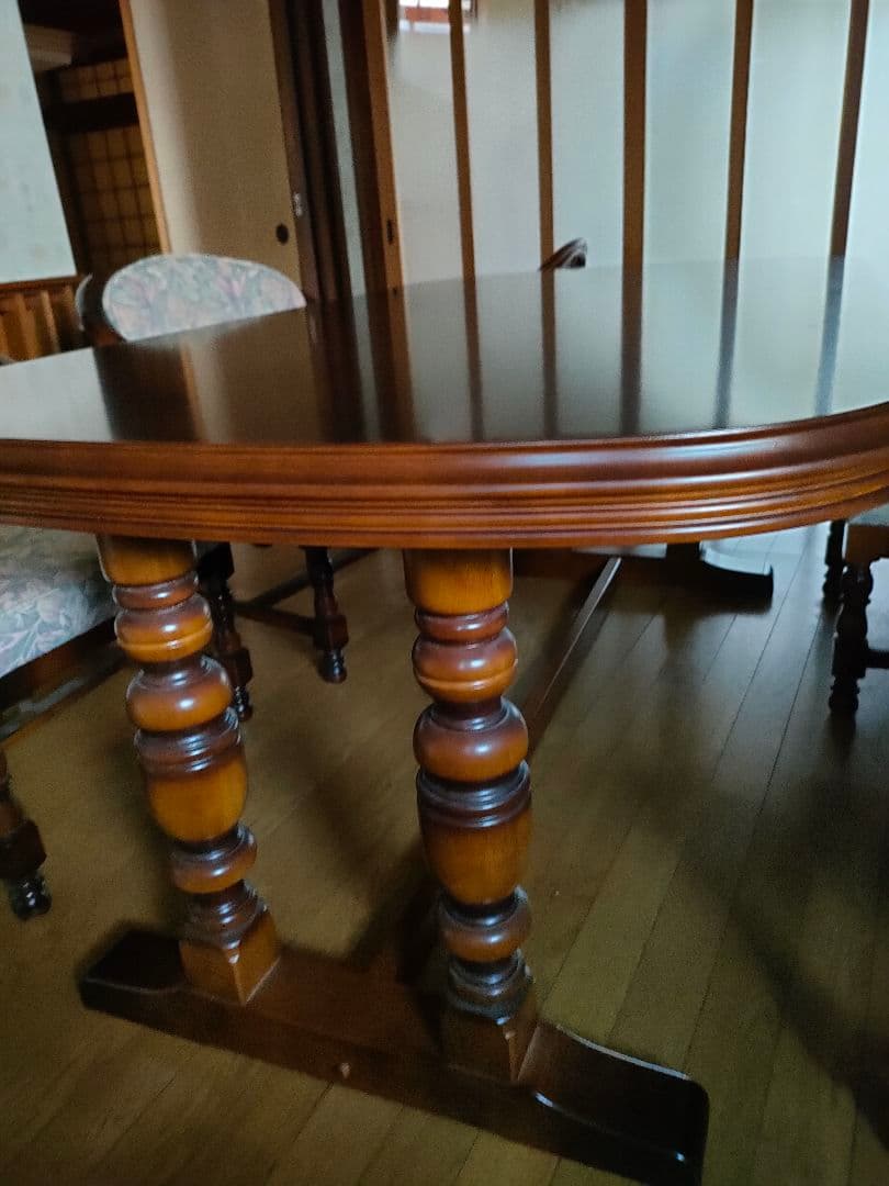 カリモク家具 karimokuコロニアルダイニングセット美品　みるちゃん