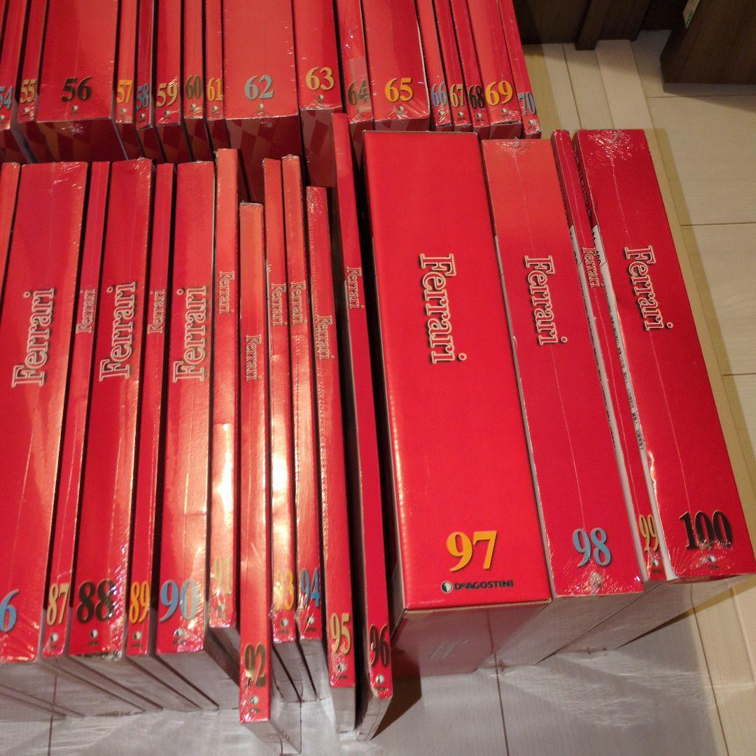 新品未使用未開封　デアゴスティーニ　フェラーリ　ラジコンカー　全100巻セット