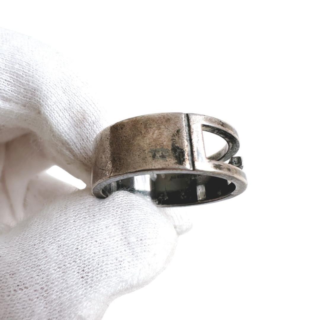 GUCCI リング シルバー925 21号　 Gロゴ グッチ 指輪 Gリング