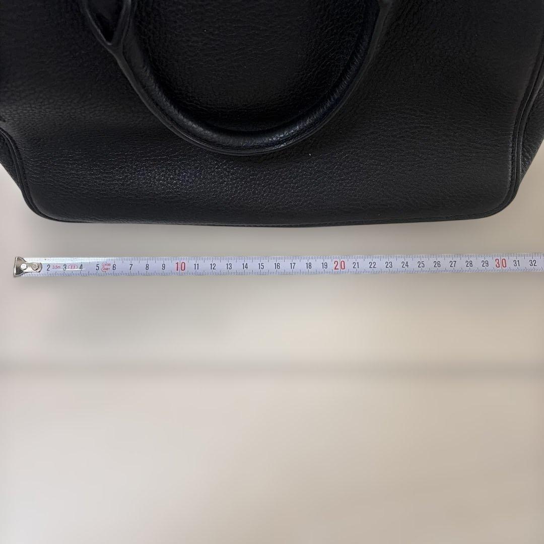 Tory Burch ブラックレザーハンドバッグ