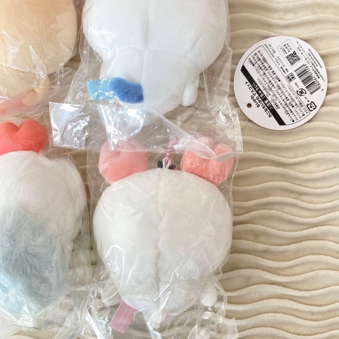 正規品４個set ちいかわ ハチワレ うさぎ モモンガ カニなマスコット