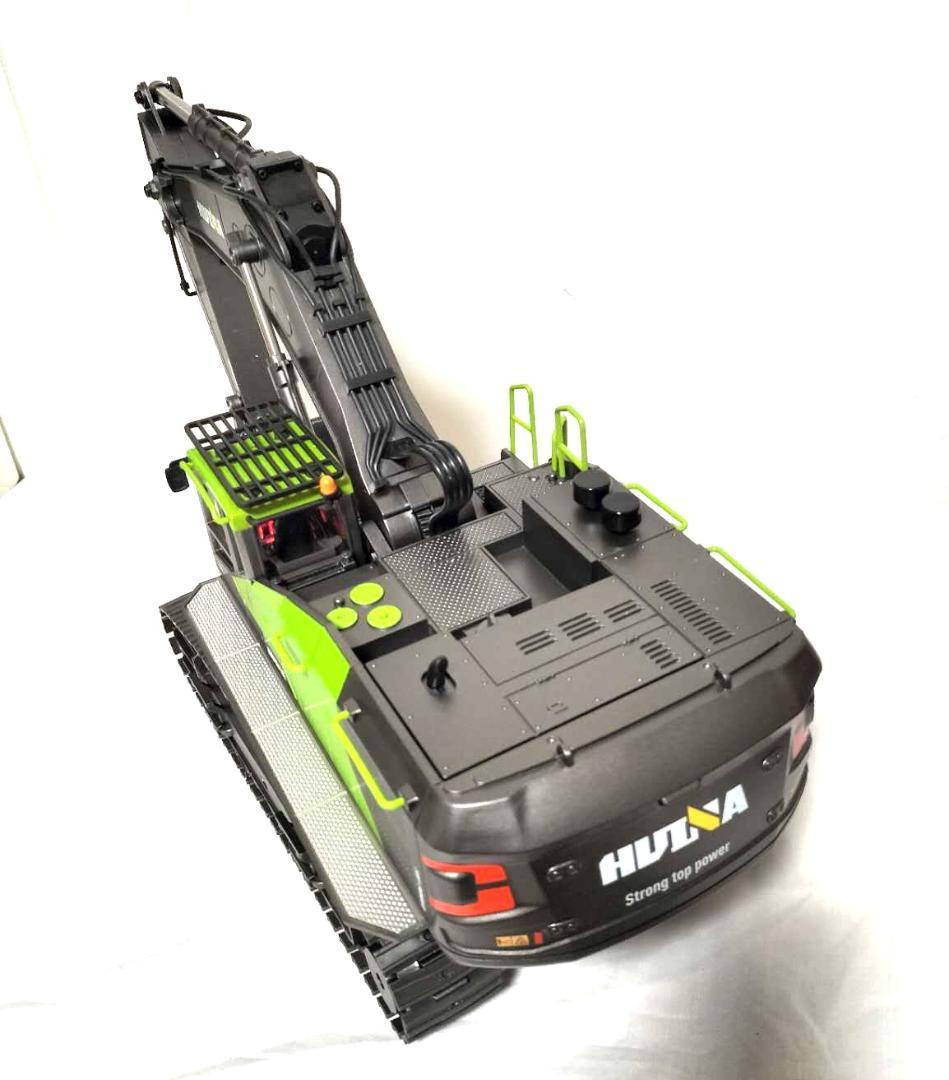 HUINA 1593 1/14サイズパワーショベルラジコン　アタッチメント付き