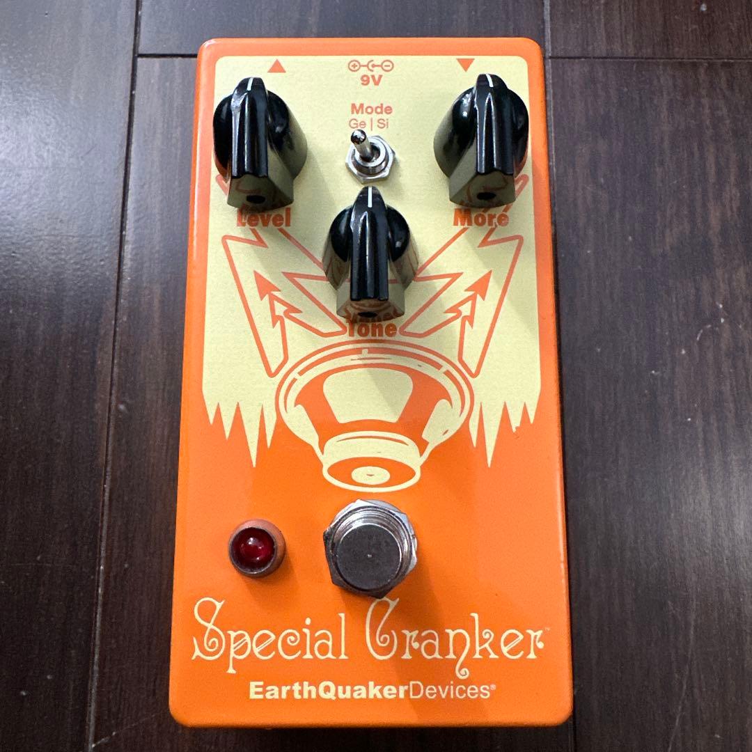 ギター EarthQuaker Devices Special Cranker EarthQuaker Devices Special Cranker Overdrive Effects Pedal Cherry