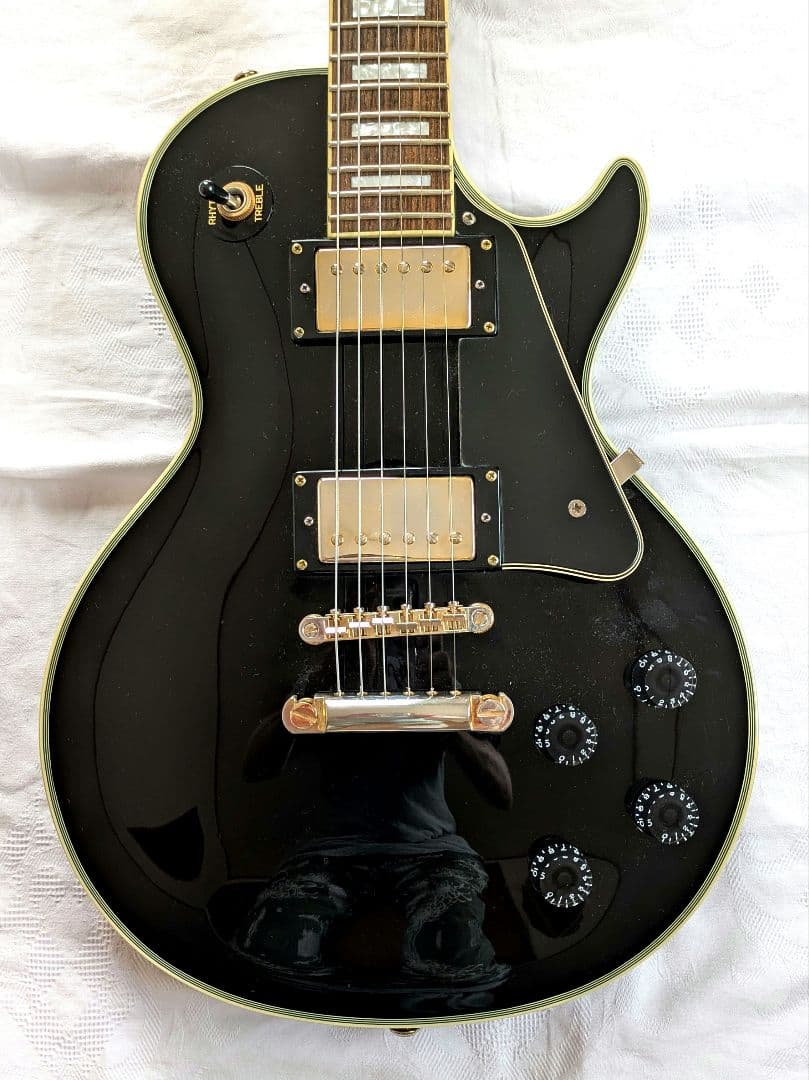 【美品】韓国製 ESP Grass Roots Les Paul Custom Grass Roots Les Paul Custom, 2011 Korea – GUITAR78