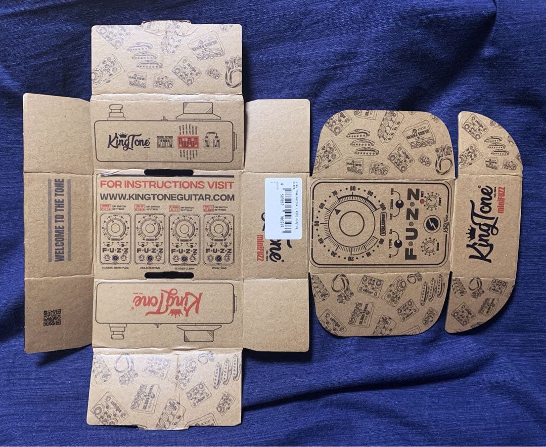 ギター King Tone mini FUZZ V2