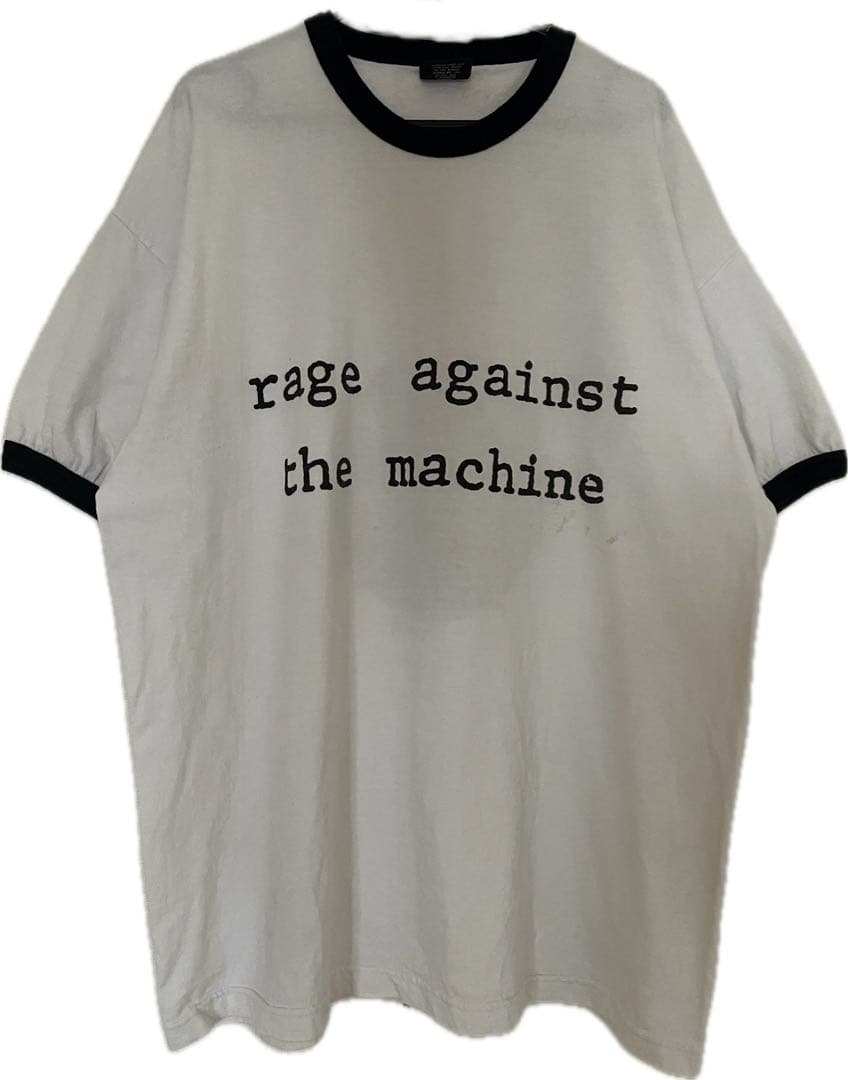rage against the machine レイジ リンガー T rage against the machine レイジ リンガーTシャツ XL オンラ
