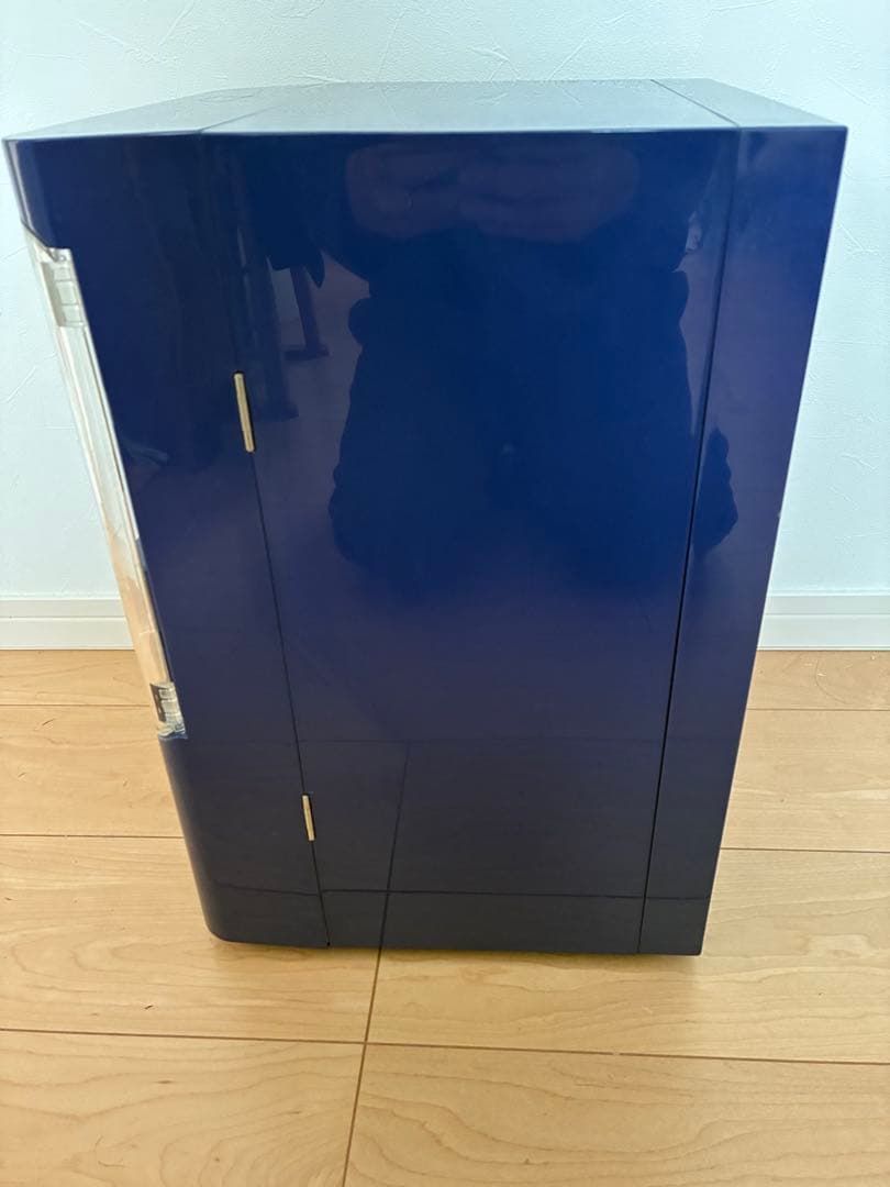 【美品】家庭用 ミニ自動販売機型保冷庫 MSO-016 ブルー