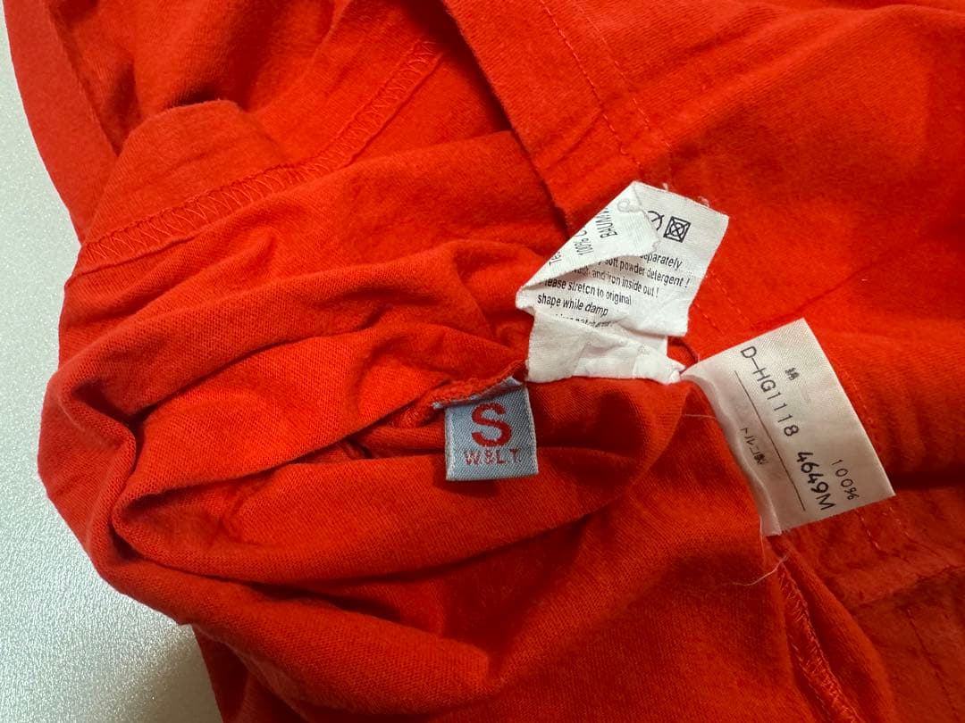 W&LT パクパクくんレッド長袖Tシャツ Sサイズ - メルカリ